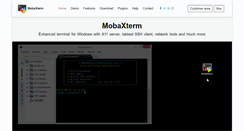 Desktop Screenshot of mobaxterm.mobatek.net