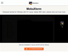 Tablet Screenshot of mobaxterm.mobatek.net